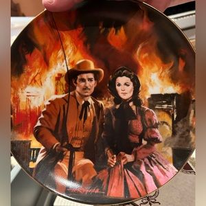 Plate Gone with the Wind: The Burning of Atlanta”